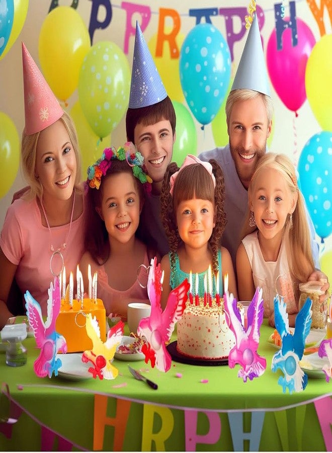 Goodangie00 ٣٠ عبوة من حلقات مفاتيح فقاعات صغيرة على شكل نسر طائر، مثالية لتزيين حفلات الأطفال، وحشو أكياس الهدايا، وهدايا عيد الميلاد وعيد الحب، وجوائز طلابية للفصول الدراسية. - Image 5